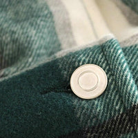 WOOL PLAID OVERSHIRT