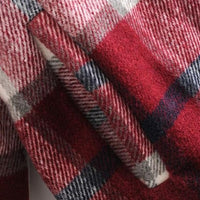 WOOL PLAID OVERSHIRT