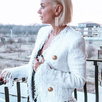 ANGELICA TWEED JACKET & SKIRT