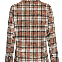 LOVELY PLAID BLAZER
