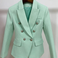 NASTASIA MINT BLAZER