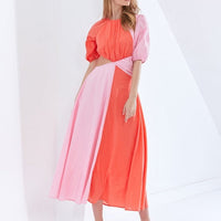AISHA COLORBLOCK DRESS