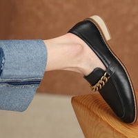 OXFORD CALFSKIN LOAFERS