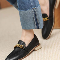 OXFORD CALFSKIN LOAFERS