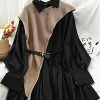 ELVIRA KNIT VEST DRESS