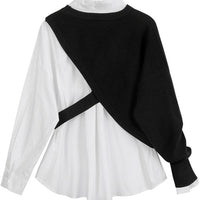 LANA KNIT SPLIT SHIRT