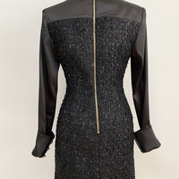 LIDIA TWEED DRESS