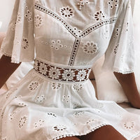 LANA EMBROIDERED DRESS