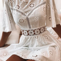 LANA EMBROIDERED DRESS