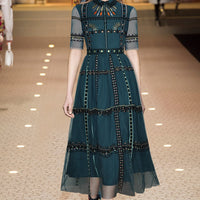 SARAH EMBROIDERED DRESS