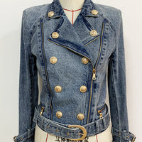 ELLINA LUXURY DENIM BLAZER