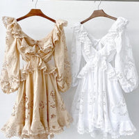 NADINE EMBROIDERED DRESS