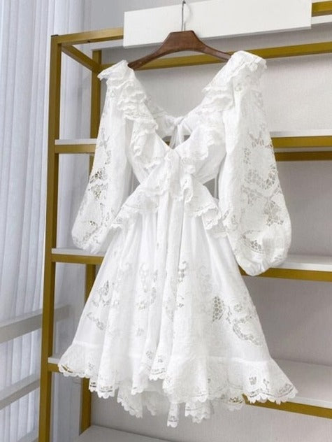 NADINE EMBROIDERED DRESS