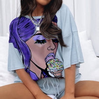 MILENA T-SHIRT & SHORTS SET