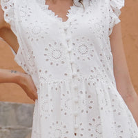 MARCIA BUTTONED DRESS