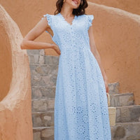 MARCIA BUTTONED DRESS