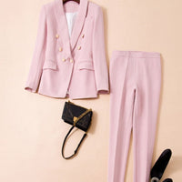 ALESSANDRA PINK PANTALON SUIT
