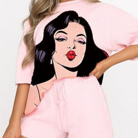 MILENA T-SHIRT & SHORTS SET