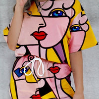 MILENA T-SHIRT & SHORTS SET