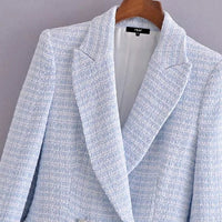 NOELLA TWEED PASTEL BLAZER