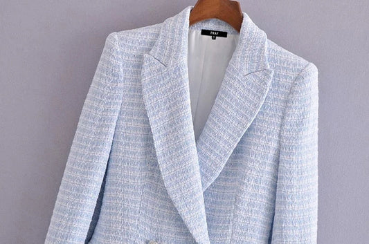 NOELLA TWEED PASTEL BLAZER