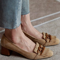 ROELLA SUEDE PUMPS