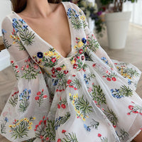 LILIA EMBROIDERY DRESS