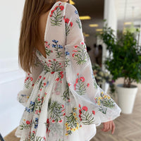 LILIA EMBROIDERY DRESS