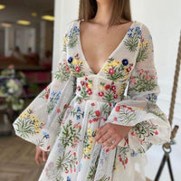 LILIA EMBROIDERY DRESS