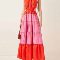 ALISA COLORBLOCK DRESS