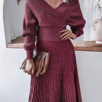 VIOLETTA KNIT OFF-SHOULDERS SET