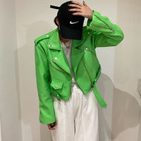 KEINA BIKER LEATHER JACKET