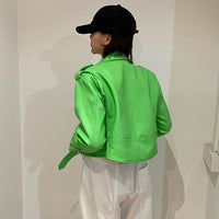 KEINA BIKER LEATHER JACKET