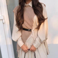 ELVIRA KNIT VEST DRESS