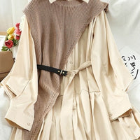 ELVIRA KNIT VEST DRESS