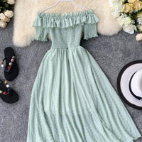 NINNO OFF-SHOULDER DRESS
