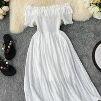 NINNO OFF-SHOULDER DRESS