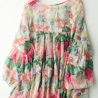 AIYA FLORAL BLOUSE /plus size/