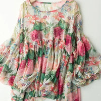 AIYA FLORAL BLOUSE /plus size/