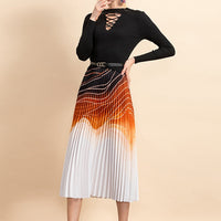 BELLINA PLEATED DRESS