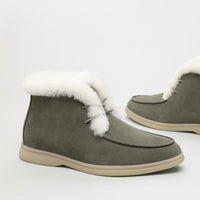 LUCIA NATURAL FUR BOOTS