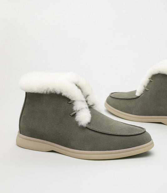 LUCIA NATURAL FUR BOOTS