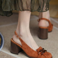 AMELIA SUEDE HEELS