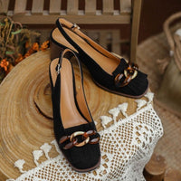 AMELIA SUEDE HEELS