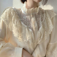 FIONA RUFFLED BLOUSE