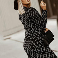 TINNA PLAID 2 PIECES SET