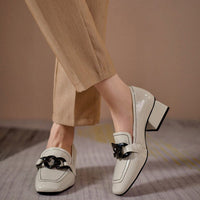 SUSANNE LEATHER SHOES