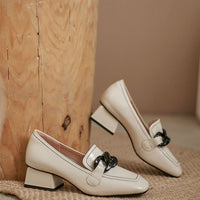 SUSANNE LEATHER SHOES