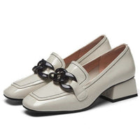 SUSANNE LEATHER SHOES