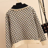 LURDES GEOMETRIC KNIT SET